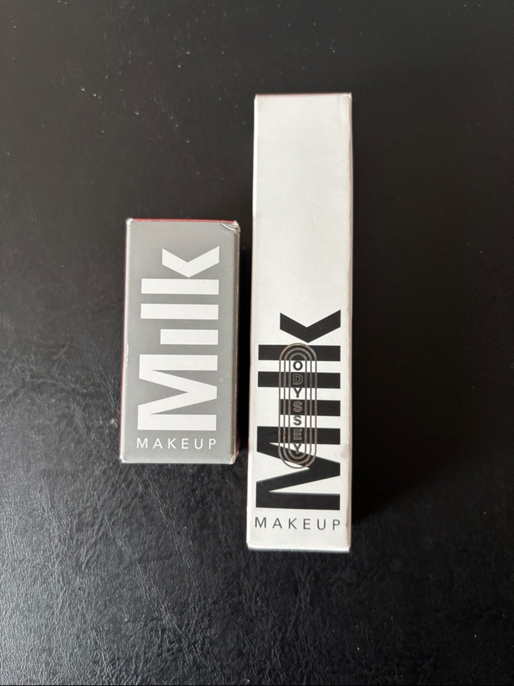 Milk Makeup lip + check in perk & Odessey lip oil in Quest